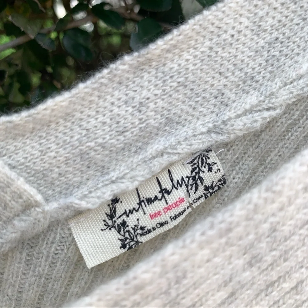 Free People Carissa Cashmere sweater tank